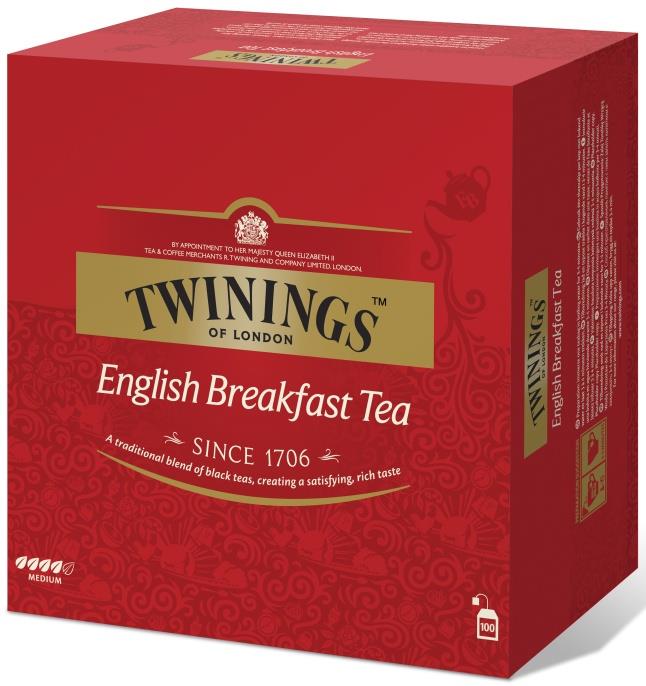 134772  122410 Te TWININGS english breakfast (100) 